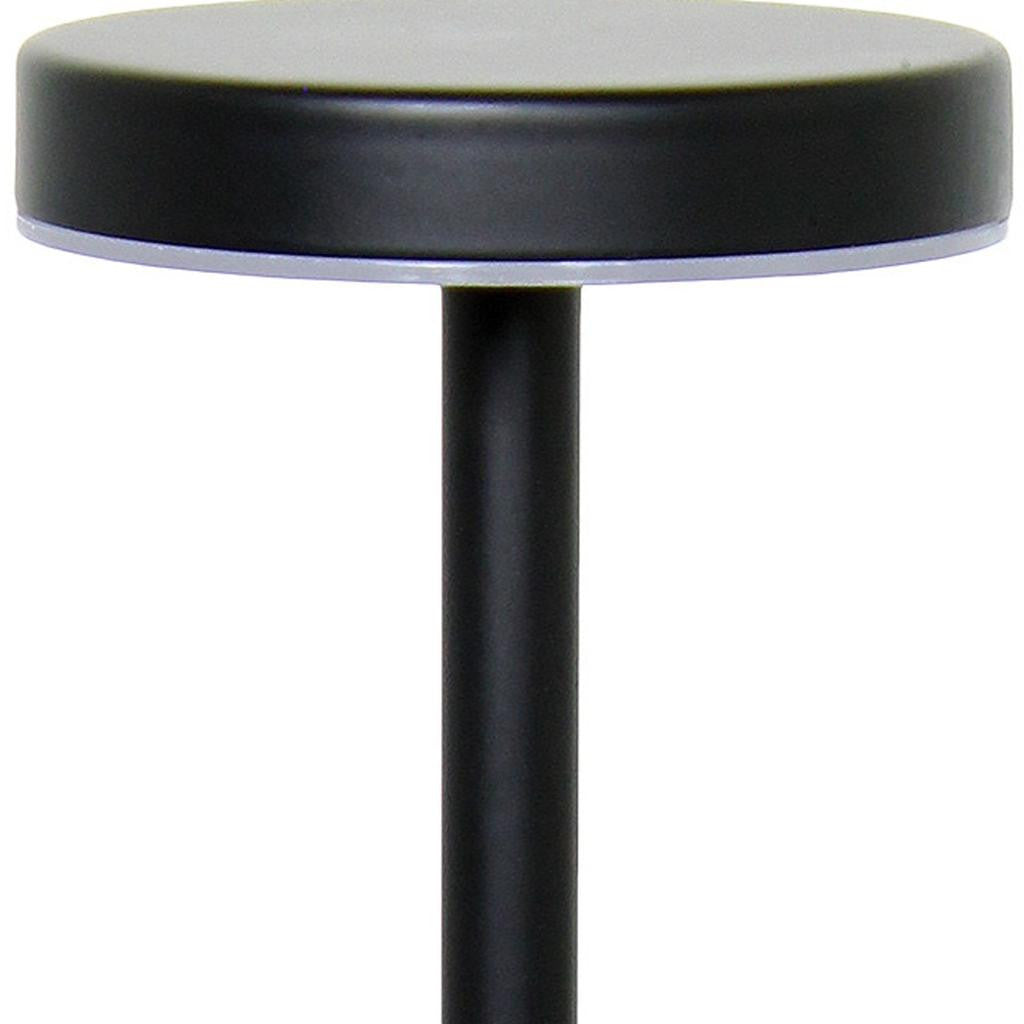 13" Black Metal Table Lamp-3