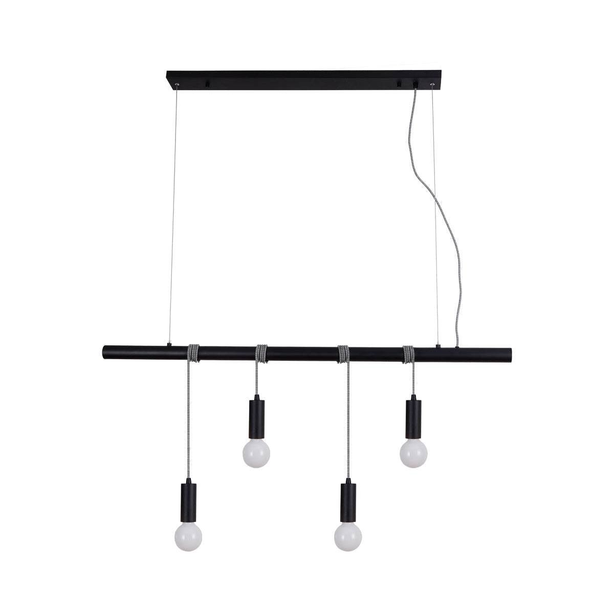 NNEDSZ Bikkel 4 Lights Pendant Light - Black-2